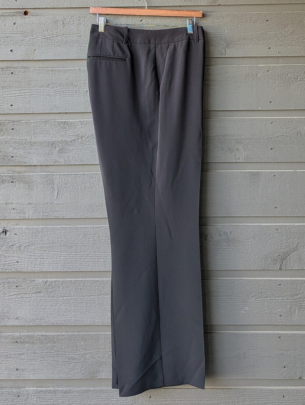 Talbots Black Wide Leg Pants Size 20 Office Professional Minimalist Classic